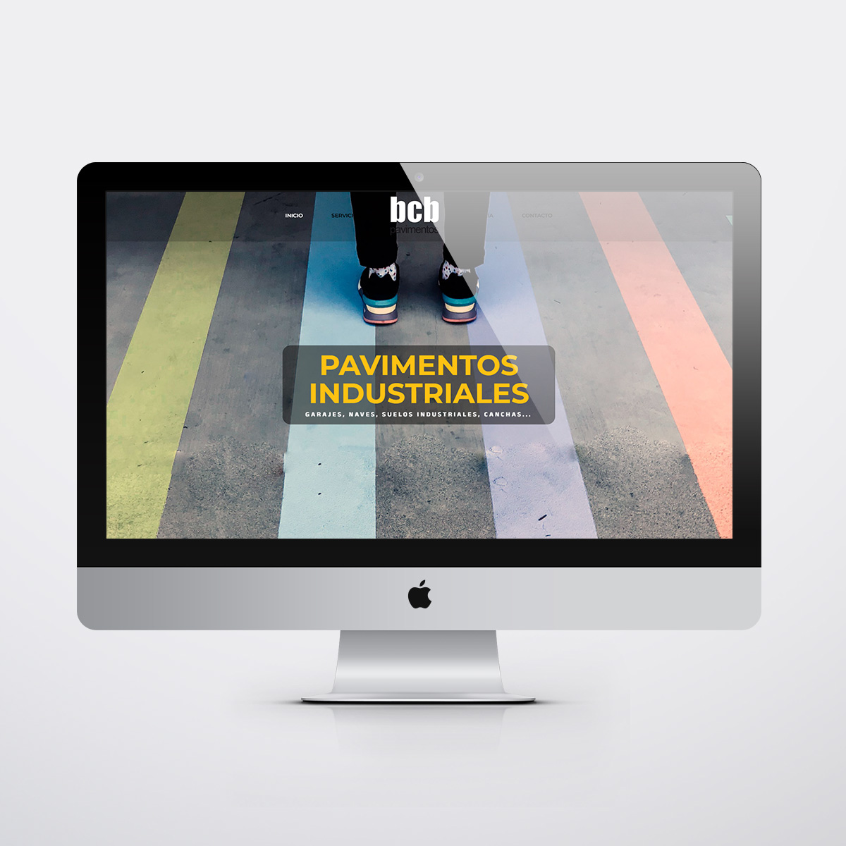 Diseño páginas web en Zaragoza. Intermedio 2.0. Diseño página web BCB Pavimentos. Posicionamiento web en buscadores. Google.