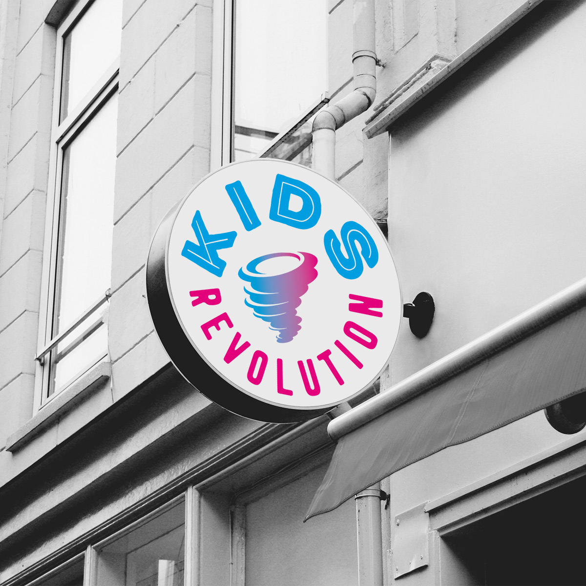 Imagen Corporativa. Rótulos Kids Revolution. Zaragoza.