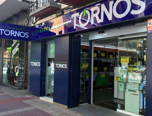 RÓTULOS INAUGURACIÓN NUEVO LOCAL ELECTRODOMÉSTICOS TORNOS
